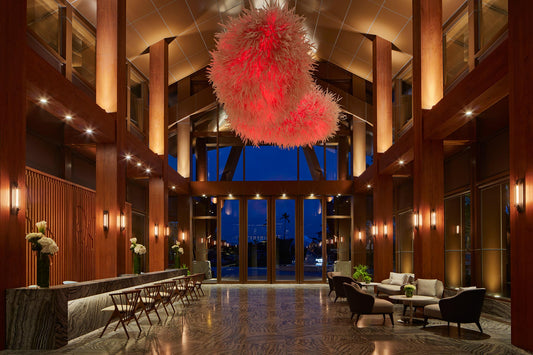 The Westin Yilan Resort surrounded by lush mountains in Taiwan