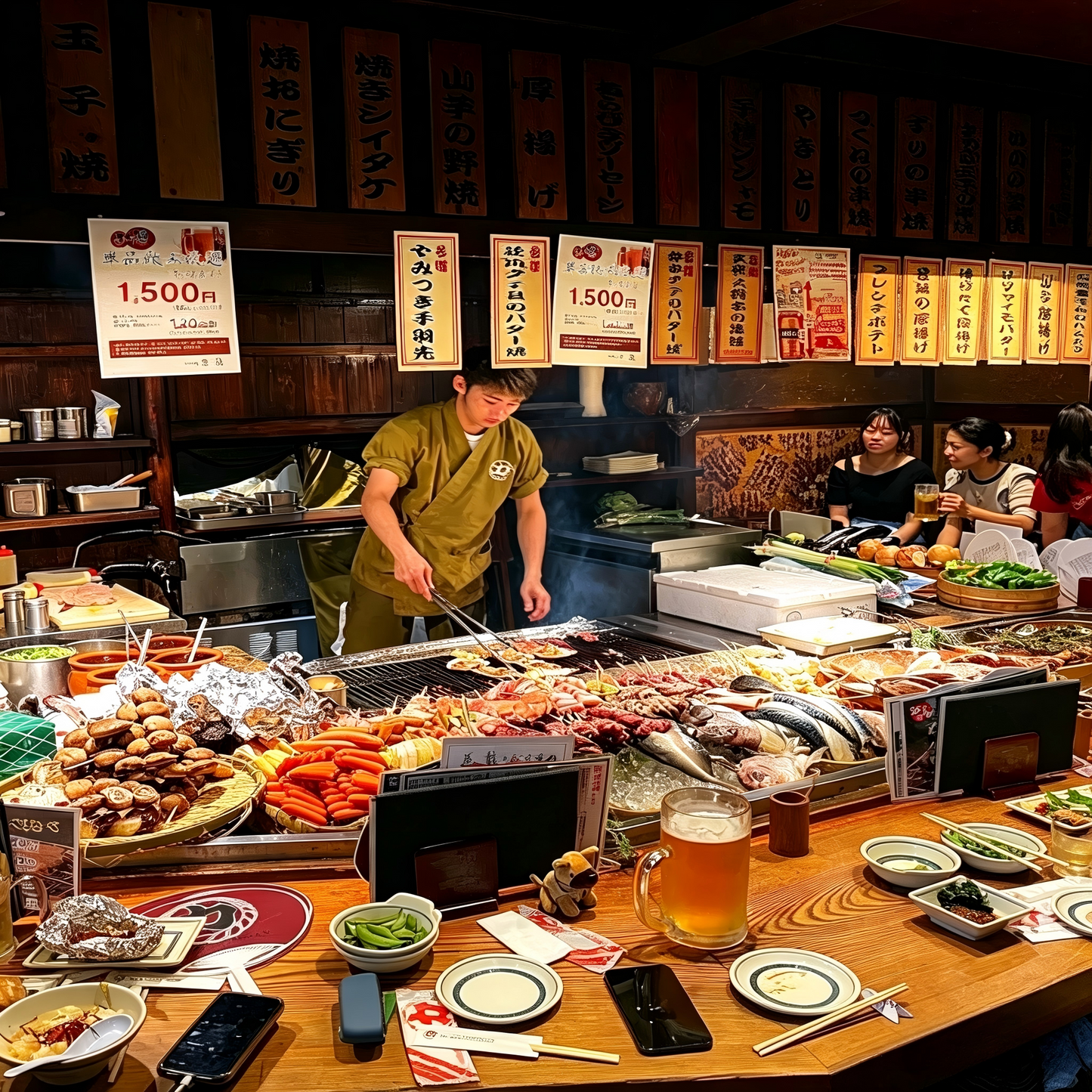  居酒屋 - 力丸 炉ばた焼 馬籠
