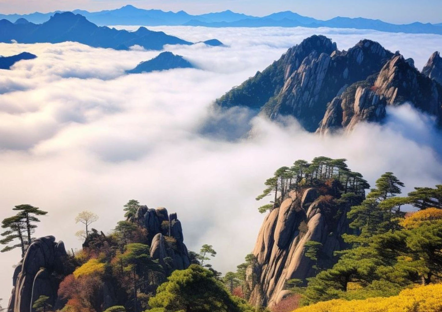 7日間の黄山プライベートツアー